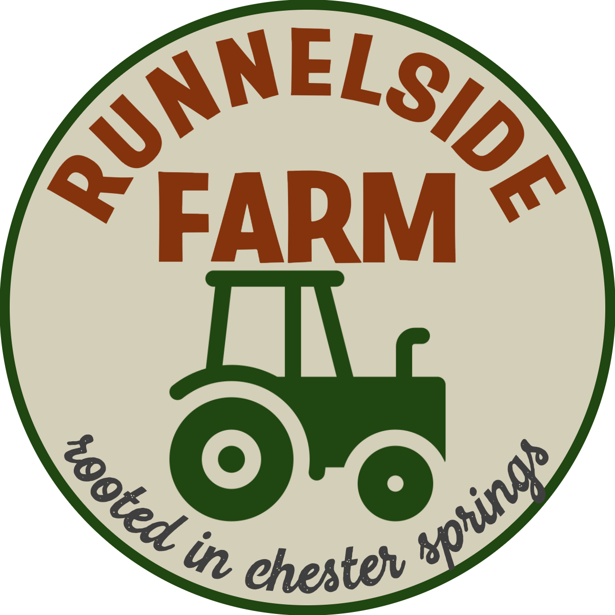 Runnelside Farm logo — rooted in Chester Springs